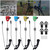 LED Illuminated Indicator Fishing Bite Sound Alarm Fishing Tackle Boxes Rod Accessory