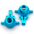 Aluminum Alloy Front & Rear Steering Knuckles Carrier Steering Hub Carriers Upgrade Parts Replacement for Tamiya TT-01 TT01 1/10 Remote Control Drift Car