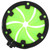 Outdoor PP Plastic Green Black Petals Triangular Universal Paintball Speed Feed Gate Lid Hoppers Cover