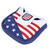 Golf Putter Magnetic Protection Covers Waterproof Headcover with Embroidery Pattern Accessorysmall size/13x11x3cm