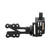Bow Sight 5 Pin Archery Sight Aluminum with 0.019 Horizontal Fiber Optic Pins for SP019 Bow and Arrow