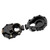 2 PCS Brass Counterweight Rear Axle Door Gearbox Base Inner Cover Base Replacement for Traxxas TRX4 Remote Control Crawler Car