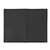 Fireproof Grill Pad Fiberglass Cloth Heat Resistant Foldable Square Fire Pit Mat for Patios Yards Black S 46x35cm/18.11x13.78in