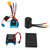 3650 2300KV Brushless Motor 120A Brushless ESC XT60 Plug Version Programming Card Motor Cooling Fan Set for 1/8 1/10 RC Car