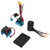 3650 2300KV Brushless Motor 120A Brushless ESC XT60 Plug Version Programming Card Motor Cooling Fan Set for 1/8 1/10 RC Car
