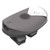 Kicking Strike Pad Taekwondo Boxing Training Kicking Target Pad Foot Target Pad (Dark Gray)