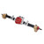 RC Rear Axle Assembly Replacement RC Rear Axle with 27T 8T Internal Mounting Gear for SCX10 PRO Silver