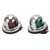 1 Pair/set 12V 24V Red Green Sailing Signal Light Marine Boat LED Bow Navigation Lamp Accessory