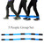 High Quality Ribbon Elastic Cooperative Legged Race Band Outdoor Birthday Team Building Party Group Game for Children Adults(5 People Group Set )