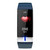 E88 Smart Sports Bracelet Healthy Step Count Multifunction Electrocardio Temperature WatchBlue