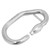 Stainless Steel Heavy Duty Carabiner Clip Climbing Safety Buckle for High Altitude Amusement Project