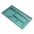 RC Screwdriver Tool Storage Rack Prevent Slip Aluminum Alloy Magnetic RC Socket Screws Tray Organizer Tool Holder for 1/8 1/10 1/12 RC Car Green