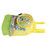 Funny Cute Cartoon Drawstring Backpack Bag Portable Kids Sports Backpack Children Dry Wet Separation Waterproof Storage Bag Dinosaur Yellow