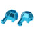 RC Steering Cups Aluminum Alloy High Strength RC Car Metal Upgrade Parts Accessories for 1/16 Remote Control CarBlue