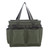 Outdoor Tool Bag Large Capacity Wear Resistant Foldable Oxford Cloth Tools Holder Bag for Gardening OD Green