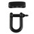 10PCS Alloy U Shaped Shackle Buckle with 4 Holes for Adjustable Buckles for Survival Bracelets
