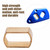 Fishing Rod Reel Handle Installation Hole Adapter 8x5mm to 7x4mm for Daiwa