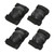 Adult Knee Elbow Guard Pads Adjustable Protective Gear Set for Outdoor Skiing Cycling Skating