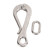 Stainless Steel Yacht Hook and Eye with Quick Release Link Yacht Hook Marine Boat Hardware