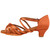 Soft Comfortable Latin Shoes Fashion Dance Shoe for Children Girl Brown 28