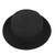 Men Women Straw Hat Travel Beach Sun Block Hat Summer Wide Brim Straw Hat UPF 50+ Black