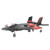 RC Drone Portable EPP Remote Control Plane with Colorful LED Lights and Spare Propellers for Kids Toy Gift Red Three Battery