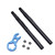 RISK Tire Valve Extender Kit Tube French Valve Stem Extension Aluminium Alloy for Road Bicycle Bike80mm
