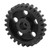 26T RC Spool Gear Black Steel M1 5mm Efficient Power Transmission Motor Gear for ARRMA 1/7 1/8 Series