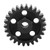 26T RC Spool Gear Black Steel M1 5mm Efficient Power Transmission Motor Gear for ARRMA 1/7 1/8 Series