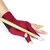 3 Open Fingers Billiard Gloves for Men Women Elastic Non Slip Wear Resistant Breathable Pool Cue Gloves for Left Hand