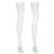 Varicose Vein Stockings Anti-Slip Blood Clots Compression Socks Health Care Stockings(White S)