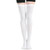 Varicose Vein Stockings Anti-Slip Blood Clots Compression Socks Health Care Stockings(White S)
