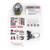 FlySky FBr12 Receiver 12CH Receiver AFHDS3 for Vehicle PL18 NB4 Remote Controls Transmitter