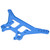 RC Shock Tower Multihole Adjustable Aluminum Alloy RC Shock Mount for 1/8 RC CarBlue