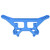 RC Shock Tower Multihole Adjustable Aluminum Alloy RC Shock Mount for 1/8 RC CarBlue