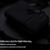 Side Shoulder Bag Small Waterproof Sling Bag for Men Women Running Cycling Traveling Shopping Black