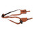 Left Right Hand Shoulder Shooting Tool Bag PU Leather Double Shoulder Shooting Tool Holder Hunting Accessories
