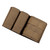 Military Accessory Bag with Molle Insert Matting Cloth and Nylon Cloth Multifunction Belt Pouch for Outdoor Brown