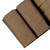 Military Accessory Bag with Molle Insert Matting Cloth and Nylon Cloth Multifunction Belt Pouch for Outdoor Brown