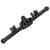 RC Rear Axle Housing Aluminum Alloy Upgrade Parts RC Axle Case for Axial SCX6 1/6 Car Black