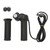Electric Bike Scooters Twist Throttle Grip 5 Wires Bike Modified Speed Control Handle Grips with Keys for 22.5mm Handlebar