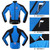 Men Cycle Jacket Waterproof Windproof Thermal Fleece Bike Jersey MTB Bicycle Riding Running Autumn Winter Jacket Coat