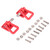 [通拓商品]2pcs Tow Shackles Trailer Hook Trailer Lock for 1/10 Traxxas HSP Redcat RC4WD Tamiya Axial SCX10 D90 HPI RC Crawler Car