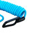 K2N Helmet Cable Lock Luggage Bike Password Anti Theft Lock Telescopic Cable Lock Changeable Password Blue