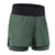 Men 2 in 1 Running Shorts High Waist Athletic Shorts Sport Shorts Workout Shorts with Pockets for Gym Jogging Tennis