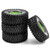 RC Crawler Rubber Tires RC Car Tires with Wheel Rims Replacement for 1/10 Traxxas TRX-4  Axial SCX10 90046 90047 CC10 RC Car