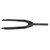 24inch Mountain Bike Fork Shock Absorption 3K Pattern Carbon Fiber Rigid Road Bike Fork for Bicycle Accessories Matte