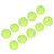 10PCS Tennis Balls Rubber Elastic Pet Dog Playing Balls Training Practice Tennis Balls for Indoor Outdoor Exercise