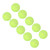 10PCS Tennis Balls Rubber Elastic Pet Dog Playing Balls Training Practice Tennis Balls for Indoor Outdoor Exercise