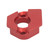 Sliding Motor Mount Plate Aluminum Alloy for ARRMA 1/7 1/8 RC Car Accessories Parts Red